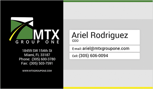 Mtx Business Card